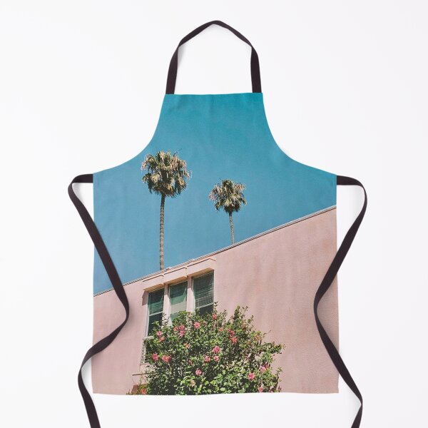 Item preview, Pink wall and palm trees aesthetic designed and sold by MNCO.