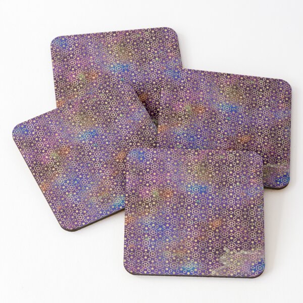 Item preview, Geometric Shapes Galaxy Pattern designed and sold by Sarah Wainwright.