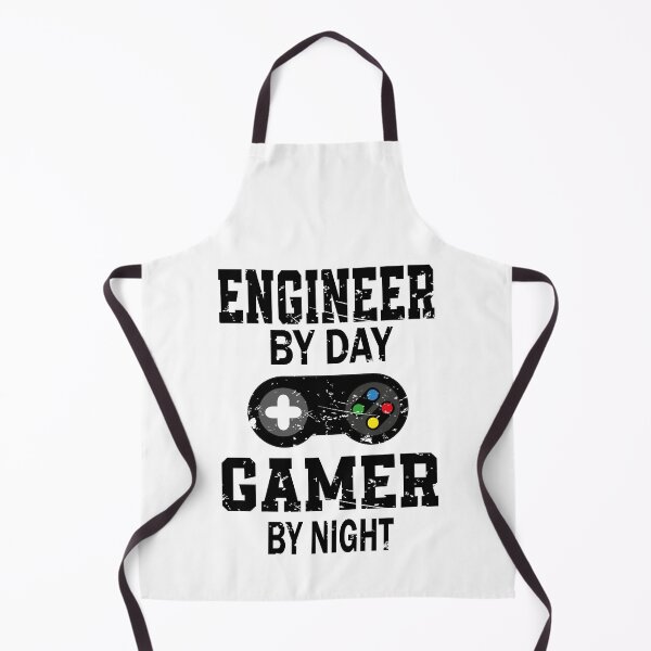Item preview, Engineer by day gamer by night designed and sold by YAHIA-14.