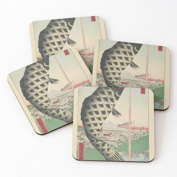 Item preview, Suido Bridge at Surugadai - Historic Japanese Woodblock Print Design designed and sold by ShopNewDesigns.