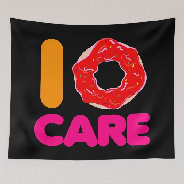 Item preview, I Don't Care Donut designed and sold by Noverda Nawarizka Prabowo.