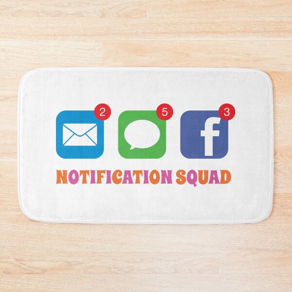 Item preview, Notification Squad designed and sold by Steve Lovelace.