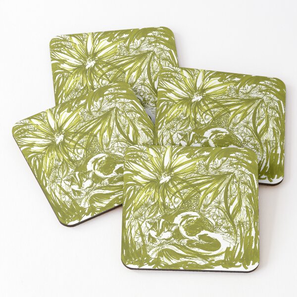 Item preview, Listen to the Flowers in Gold designed and sold by Korroby.