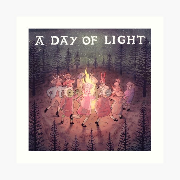 MEAR: Official "A Day of Light" EP album artwork Art Print