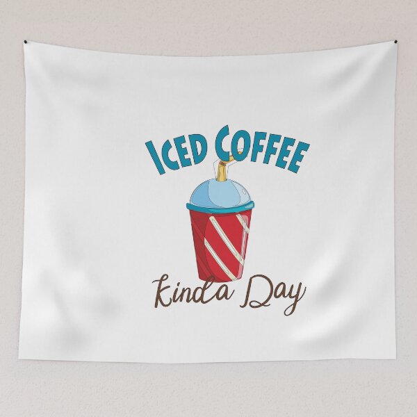 Item preview,  iced coffee kinda day-iced coffee lovers,Cappucino Macchiato Frappuccino Iced Latte Morning Grouch Cold Brew designed and sold by jamwind.