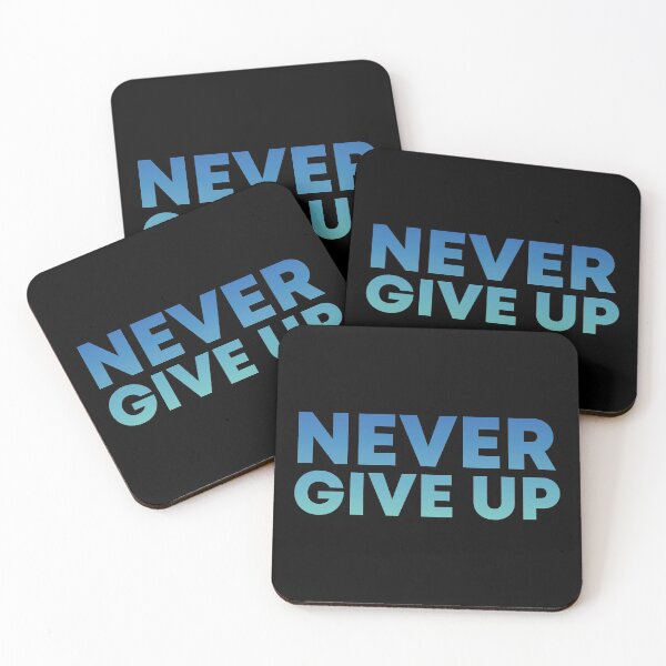 Item preview, Never give up designed and sold by GingerBest.
