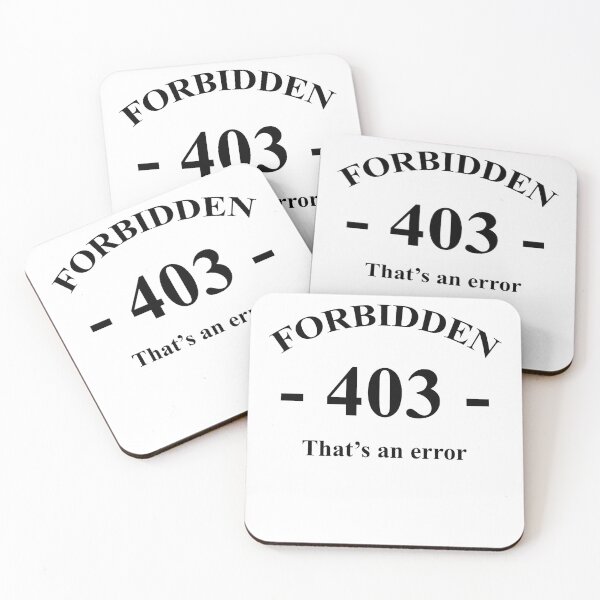 Item preview, Forbidden 403 error designed and sold by hockeng.