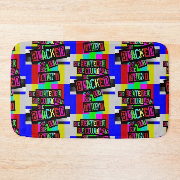 Item preview,  SHE BELIEVED SHE COULD BUT SHE BLACKED OUT_ SMPTE designed and sold by GeiekSheiek.