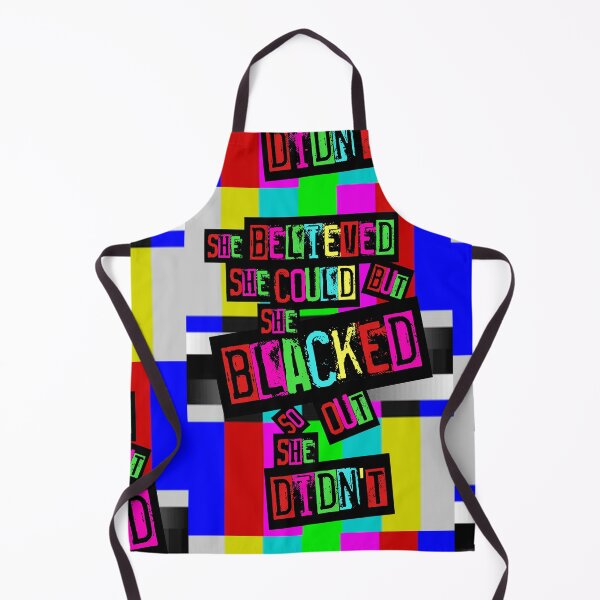 Item preview, SHE BELIEVED SHE COULD BUT SHE BLACKED OUT_ SMPTE designed and sold by GeiekSheiek.