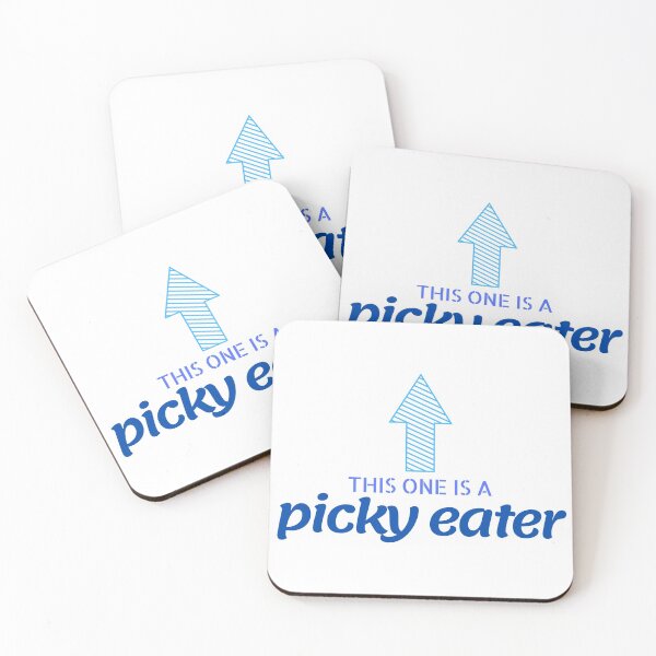 Item preview, This one is a picky eater - blue designed and sold by DrawingBoard.