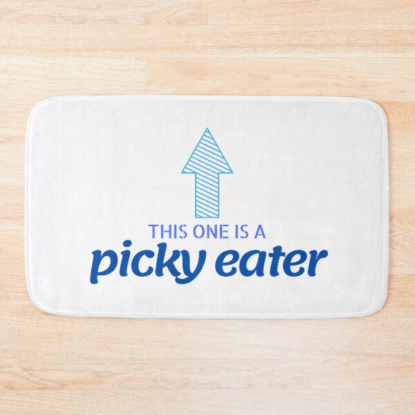 Item preview, This one is a picky eater - blue designed and sold by DrawingBoard.