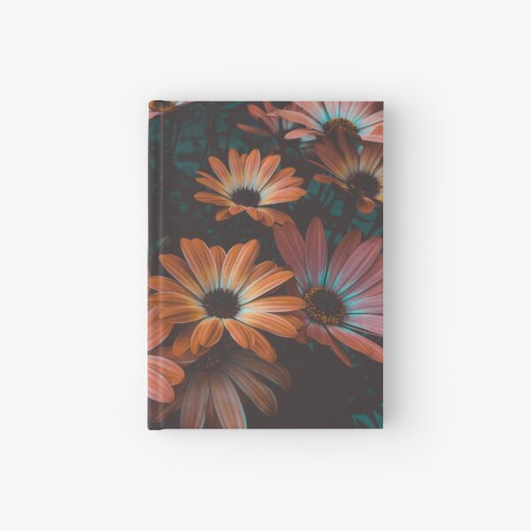 beautiful fllowers Hardcover Journal