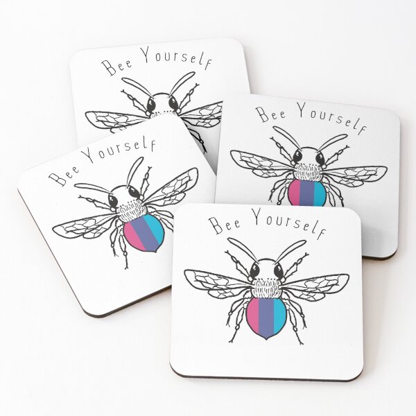 Item preview, Androgynous Bee designed and sold by Green-over-red.