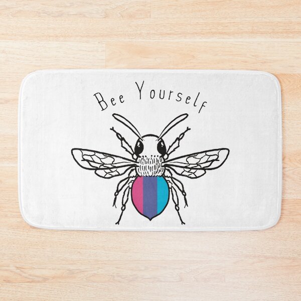 Item preview, Androgynous Bee designed and sold by Green-over-red.