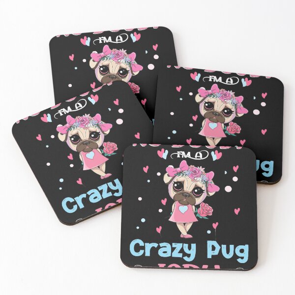 Item preview, Dogs - Crazy Pug Lady designed and sold by IanSummer53.