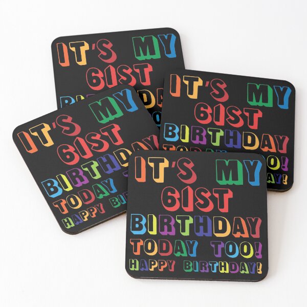 Item preview, It’s My 61ST Birthday Happy Birthday! designed and sold by yeknow.