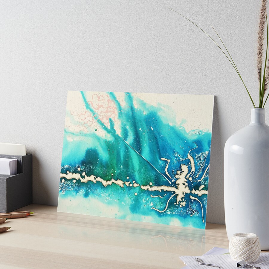 Lassoed by Love Art Board Print