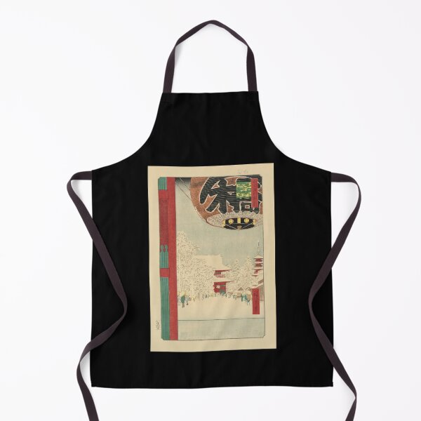 Item preview, Asakusa Temple - Historic Japanese Woodblock Print Design designed and sold by ShopNewDesigns.