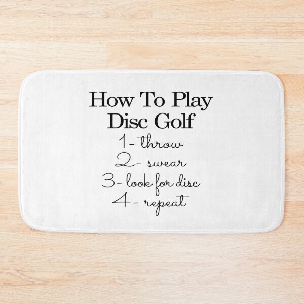 Item preview, How To Play Disc Golf designed and sold by NancyArtDesigns.
