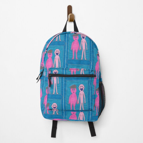 Item preview, Pink Couple on Blue designed and sold by JaySnellingArt.