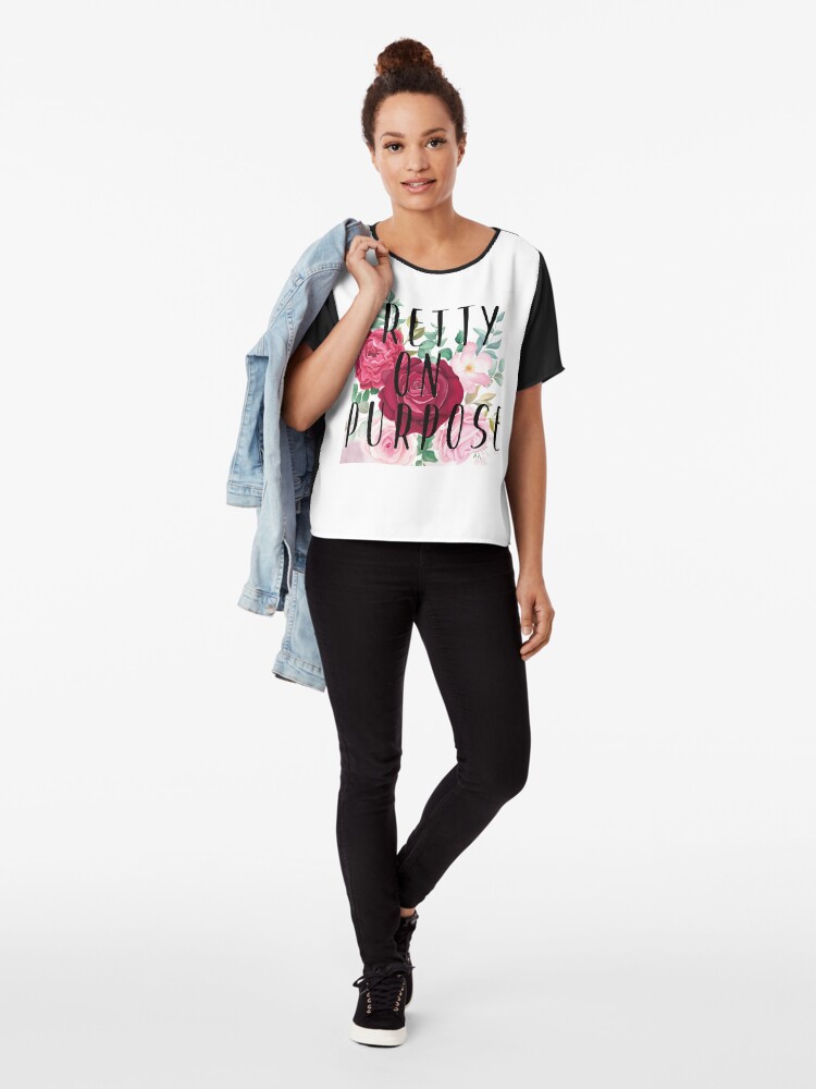 pretty on purpose shirt