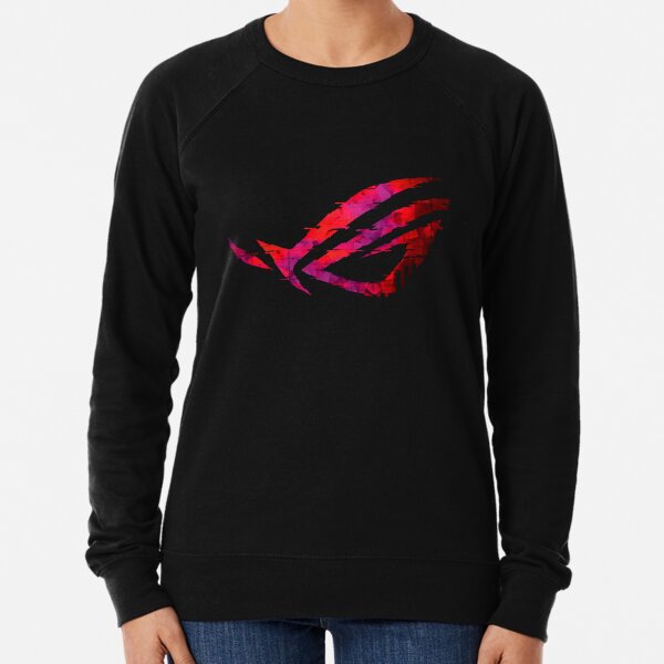 Asus Rog Strix - Black and Red Design Lightweight Sweatshirt