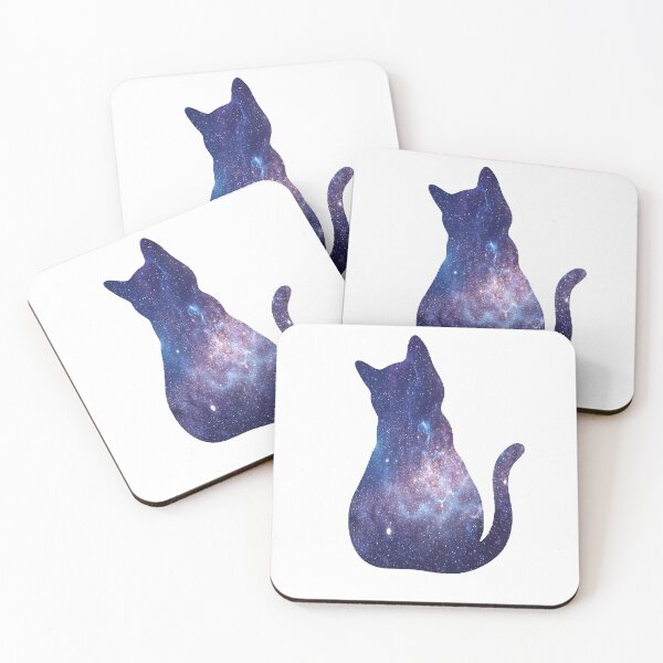 Item preview, Cat Silhouette - Galaxy  designed and sold by mikaylawiser.