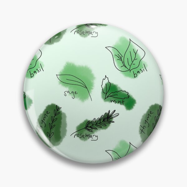 Artikelvorschau, Frische Kräuter Aquarell Strichzeichnungen entworfen und verkauft von MarMadeThat.
