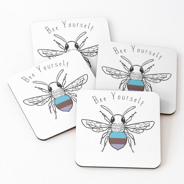 Item preview, Androsexual Bee designed and sold by Green-over-red.
