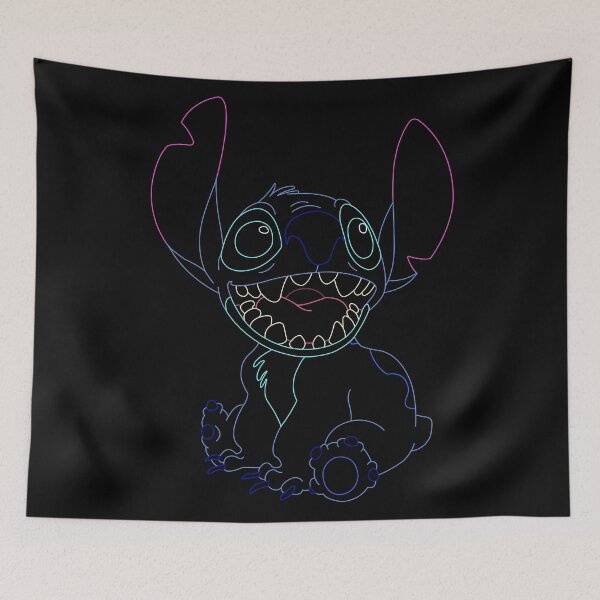 Item preview, Neon Stitch - Lilo & Stitch designed and sold by TheRedPrincess.