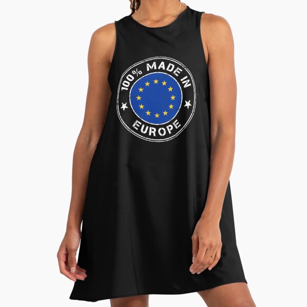 EU Europe European Union European flag EU stars" A-Line Dress by GeogDesigns | Redbubble EU Europe European Union European flag EU stars" A-Line Dress by GeogDesigns | Redbubble