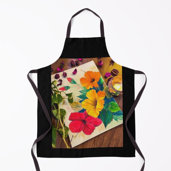 Item preview, Natural flowers with water colors  designed and sold by Hamaridukaan.