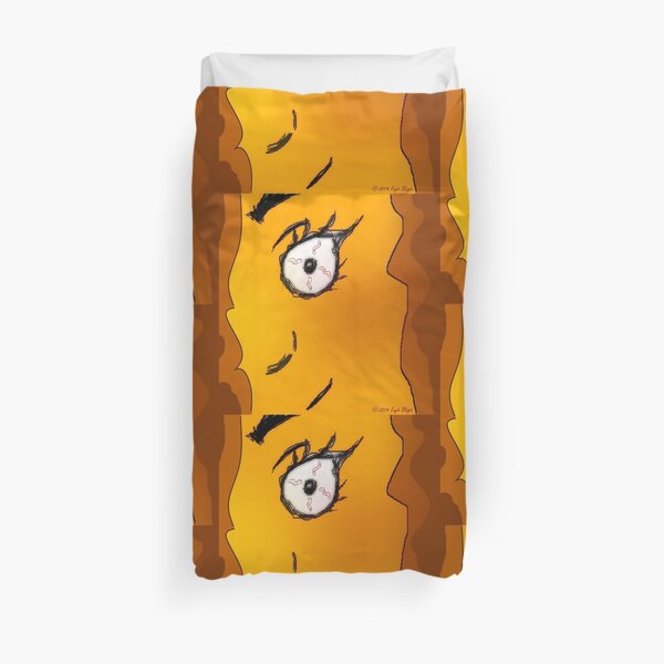 Sketchy Face Duvet Cover