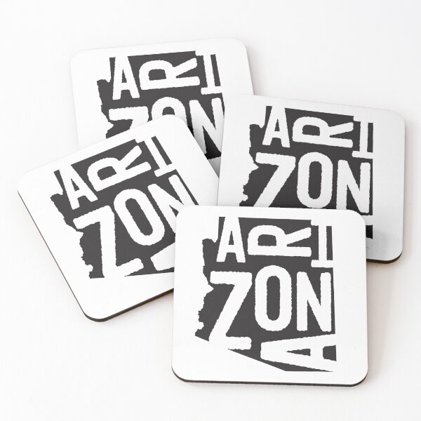 Item preview, Arizona State Design | Abstract Arizona Lettering Graphic | Arizona Gift | Arizona Map  designed and sold by crookedriverusa.