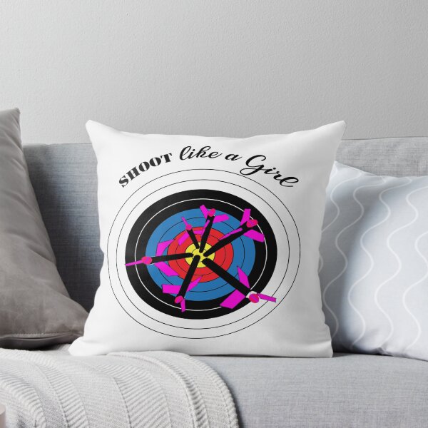 Item preview, Archery Shoot like a Girl designed and sold by LaRanchera.