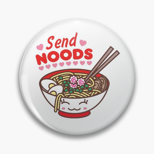 Item preview, Send Noods Meme Funny Kawaii Ramen Noodle Bowl designed and sold by Art by s2ray.