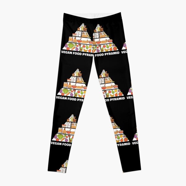 Vegan Food Pyramid Leggings