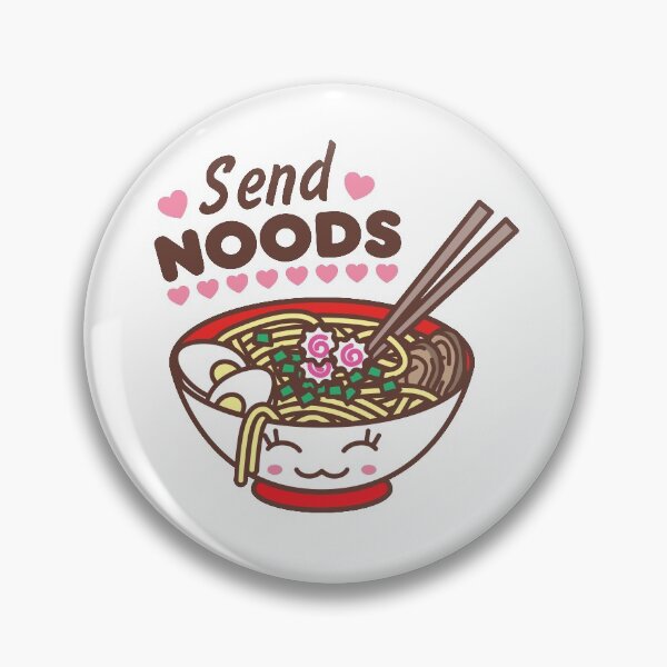 Item preview, Send Noods Meme Funny Kawaii Ramen Noodle Bowl designed and sold by Art by s2ray.