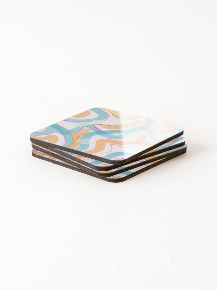 Thumbnail 4 of 5, Coasters (Set of 4), Irregular pattern designed and sold by izzygorrocha.