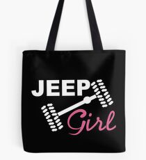 Jeep Girl Tote Bag