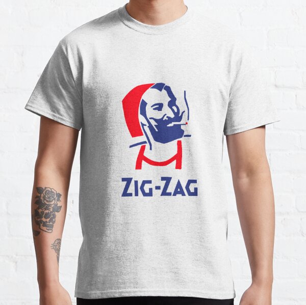 zig zag t shirt mens