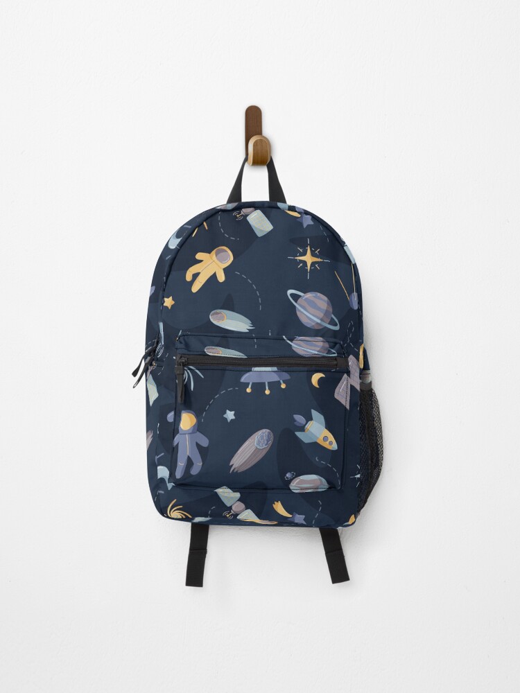 Thumbnail 1 of 3, Backpack, Floating Astronauts In Space Pattern designed and sold by SwePattern.