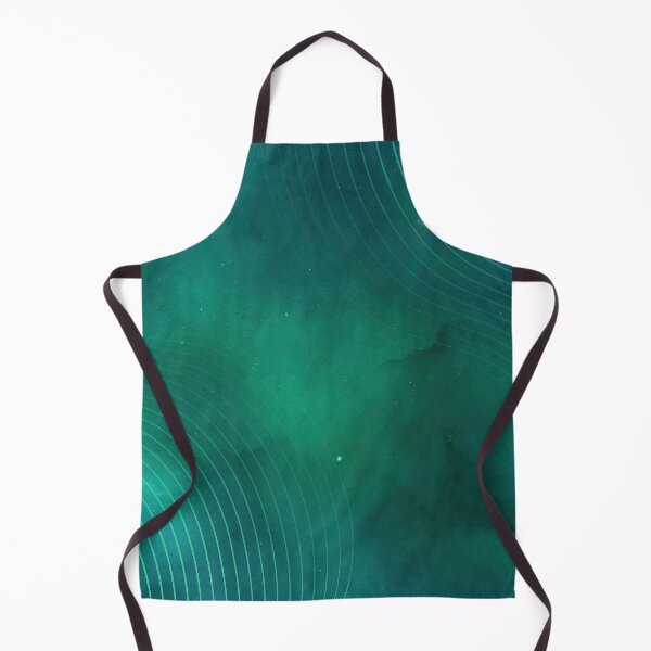 Item preview, Green Sound Waves Pattern designed and sold by Christof Hall.
