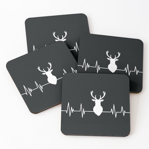 Item preview, moose heartbeat lover,moose gift animal deer nature in alaska elk hunter designed and sold by ELmezz.