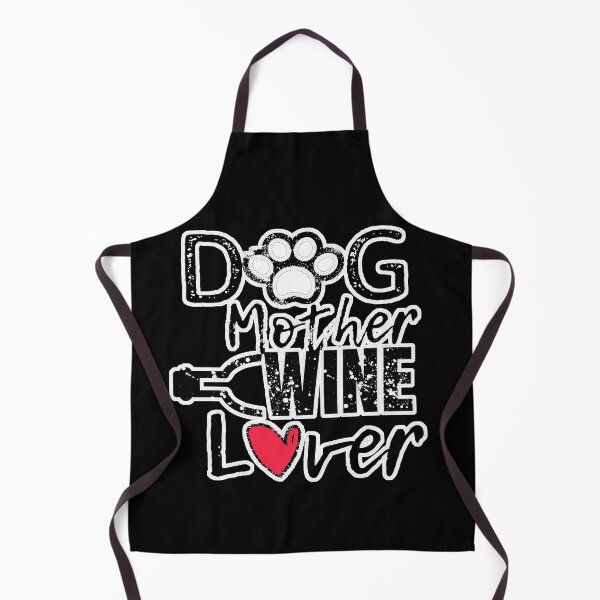 Item preview, Dog Mother Wine Lover Grunge designed and sold by Rabbitti.