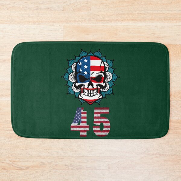 Item preview, Pro Trump American Flag Skull 45th President Psychedelic designed and sold by trendo.