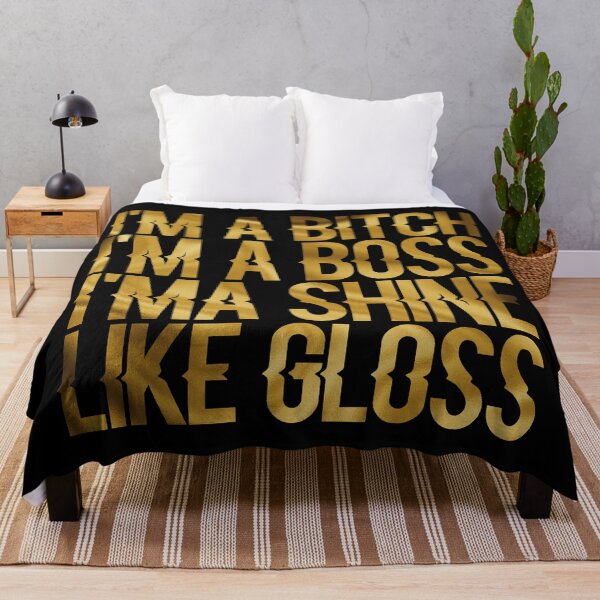 Item preview, Bitch and Boss (golden) designed and sold by didijuca.