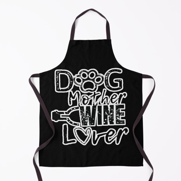 Item preview, Dog Mother Wine Lover Distressed designed and sold by Rabbitti.