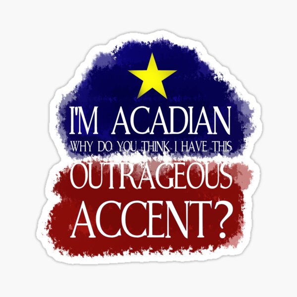 Acadia exasperante Pegatina