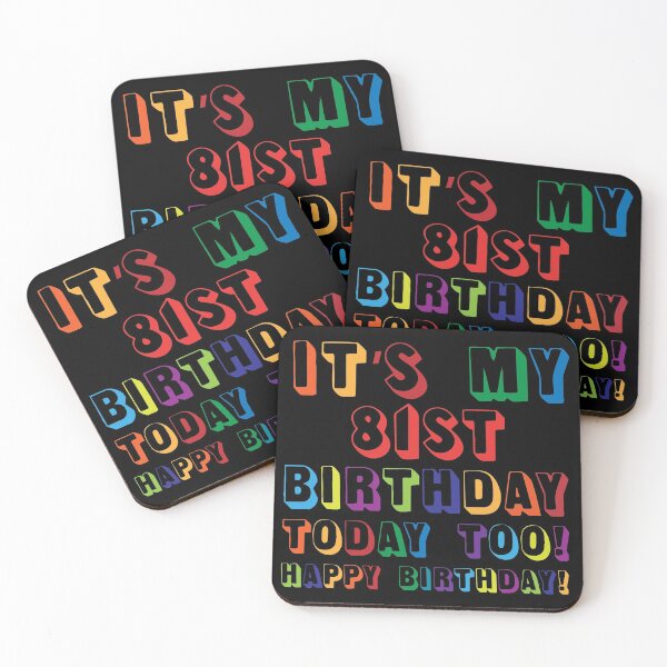 Item preview, It’s My 81ST Birthday Happy Birthday! designed and sold by yeknow.